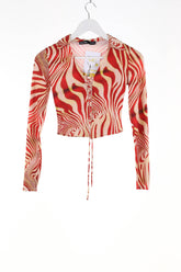 Bluza Crop Top Bershka Femei - XS