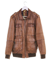 Geaca din piele David Moore Barbati - M