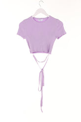 Tricou Crop Top Femei - L