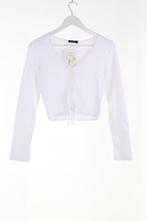 Bluza Crop Top Tally Weijl Femei - L