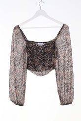 Bluza Crop Top Amisu Femei - M