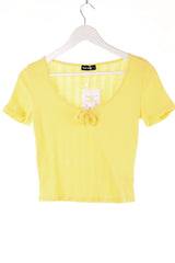 Tricou Cropped Tally Weijl Femei - M