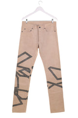 Pantaloni din piele Barbati - M