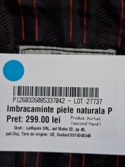 Jacheta piele Quatro Hermano Bărbați - XXL
