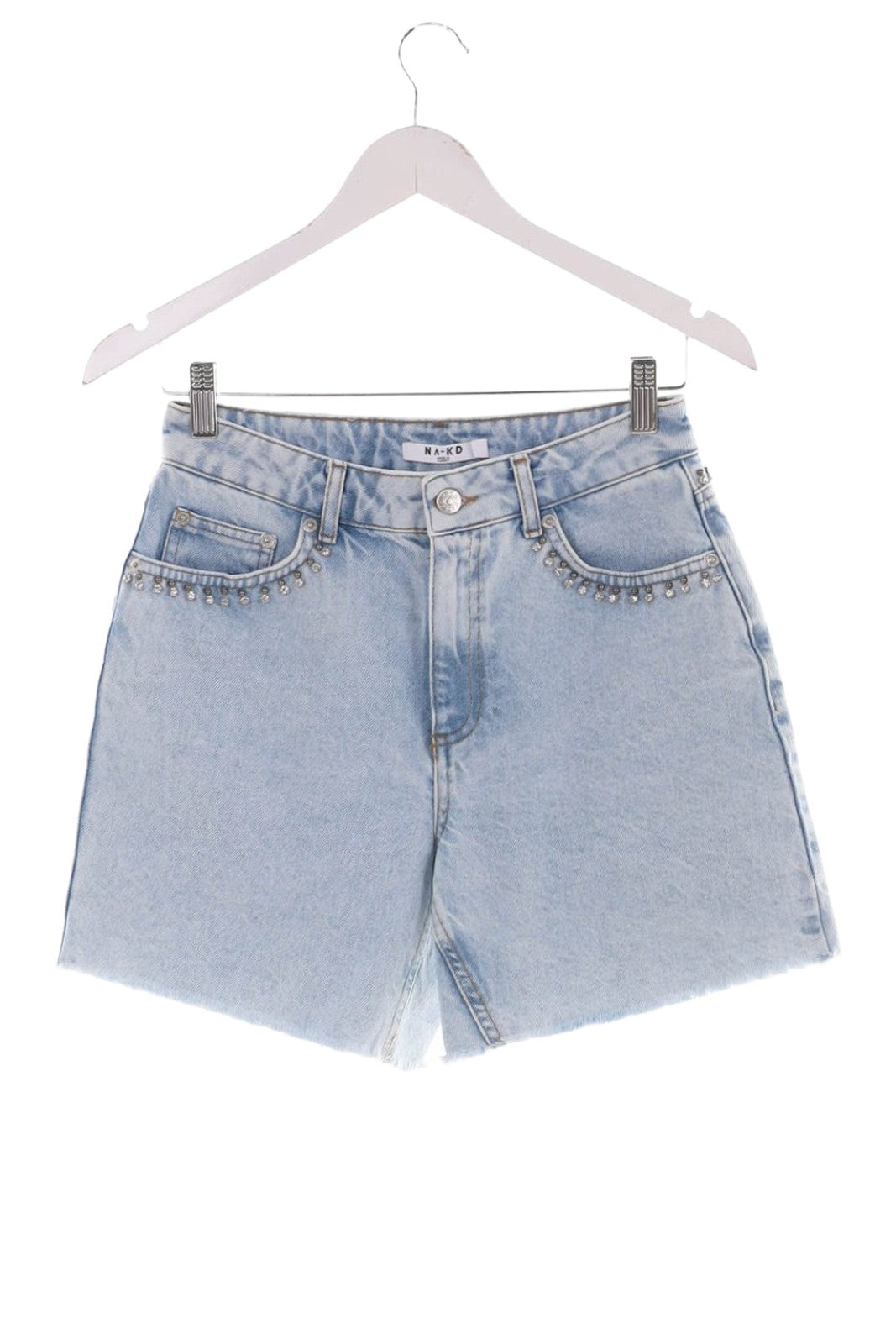 Pantaloni scurți din denim Nakd Femei - XS