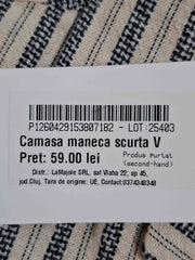 Cămașă mânecă scurtă Zara Barbati - S