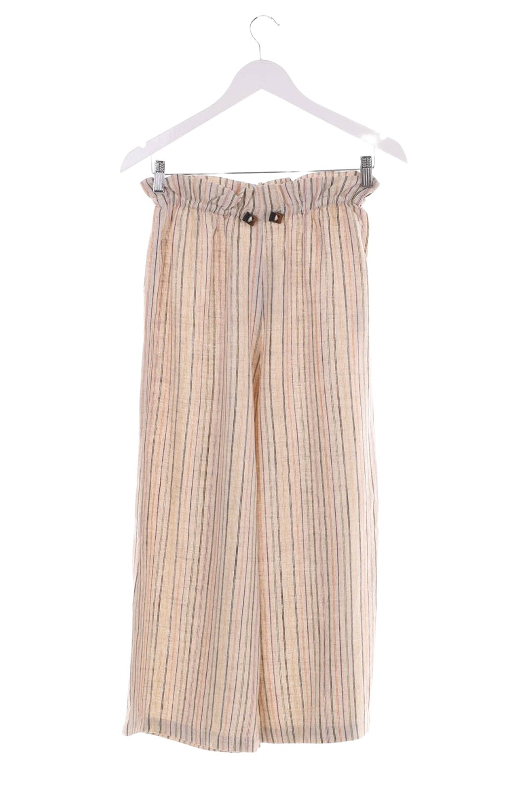 Pantaloni din in Pull&Bear Femei - S