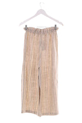 Pantaloni din in Pull&Bear Femei - S