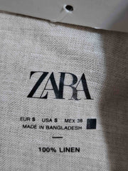 Cămașă din in Zara Bărbați - S