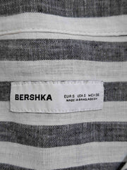 Cămașă din in Bershka Bărbați - S