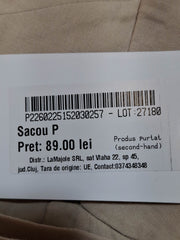 Sacou din in Zara Femei - XS