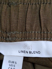 Pantaloni scurți H&M Femei din in - S
