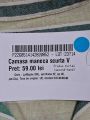 Cămașă din in Zara Bărbați - M
