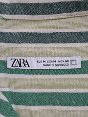 Cămașă din in Zara Bărbați - M