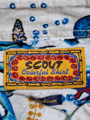 Cămașă din in Scout Bărbați - M