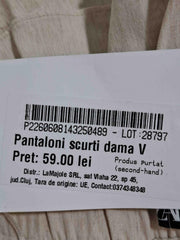 Pantaloni scurți din in Zara Femei - S