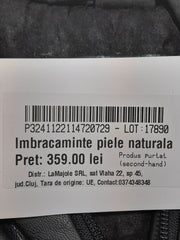 Geacă piele Papucei Femei - M