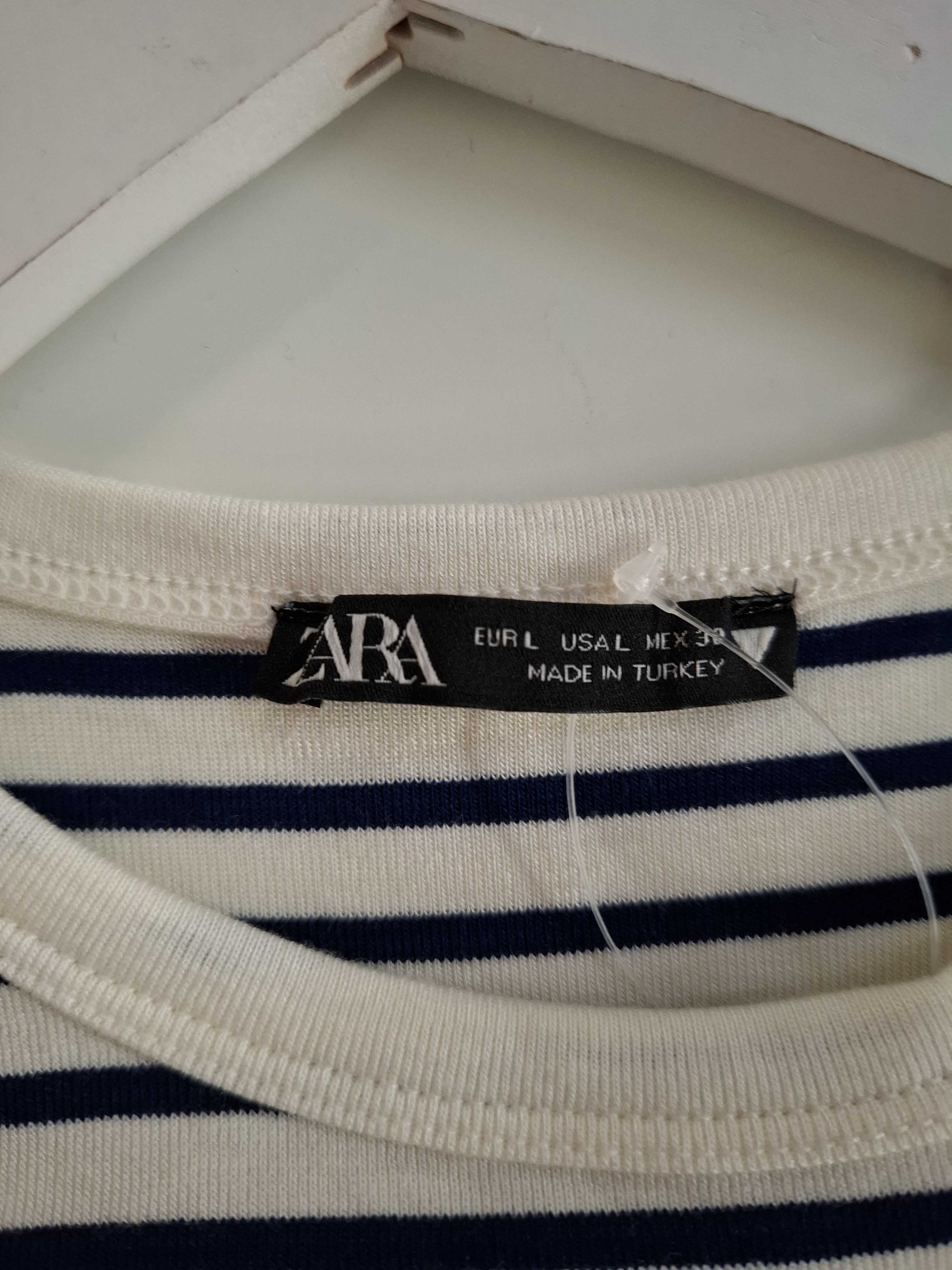 Tricou Cropped Zara Femei - L