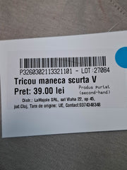 Tricou SMOG Bărbați- XS