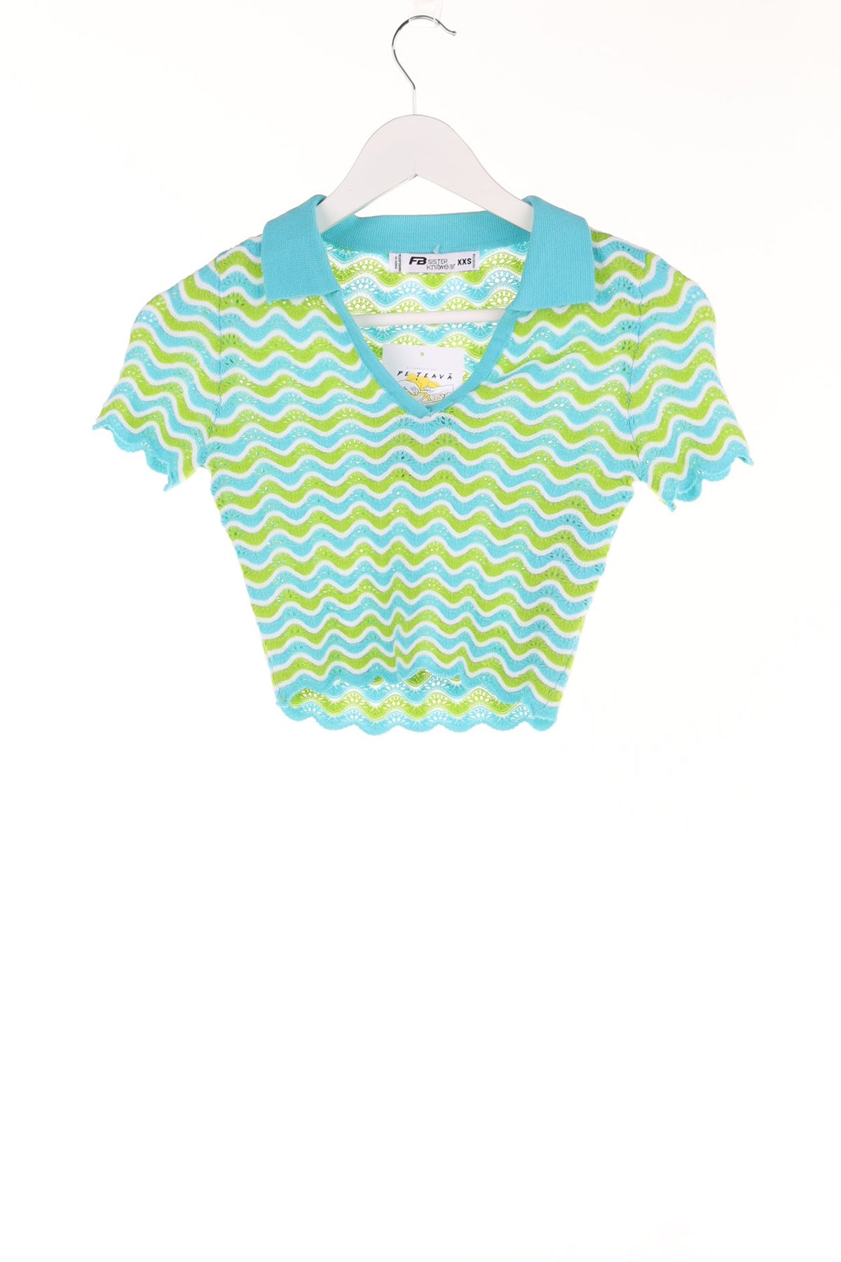 Tricou Crop Top FB Sister Femei - XXS