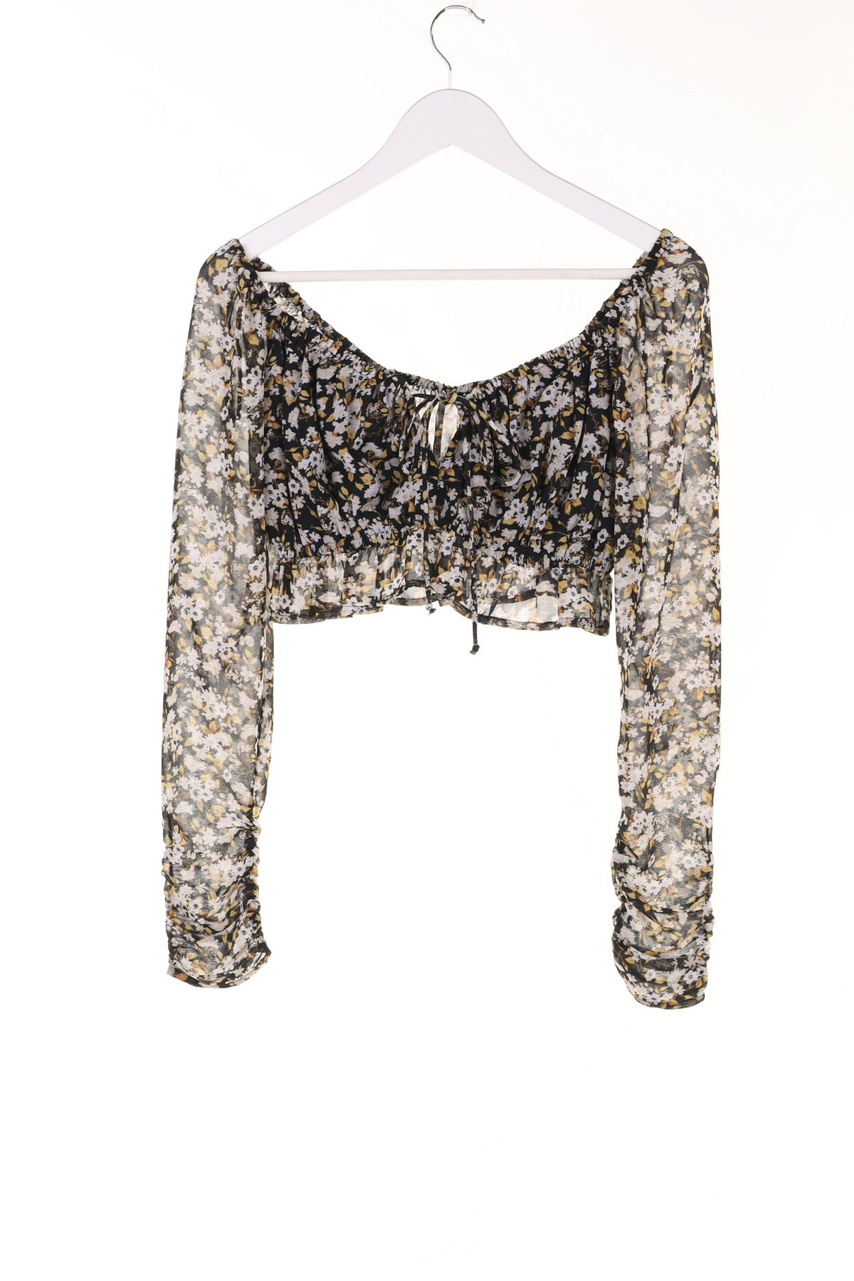 Bluza Crop Top Gina Tricot Femei - M