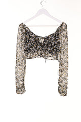 Bluza Crop Top Gina Tricot Femei - M