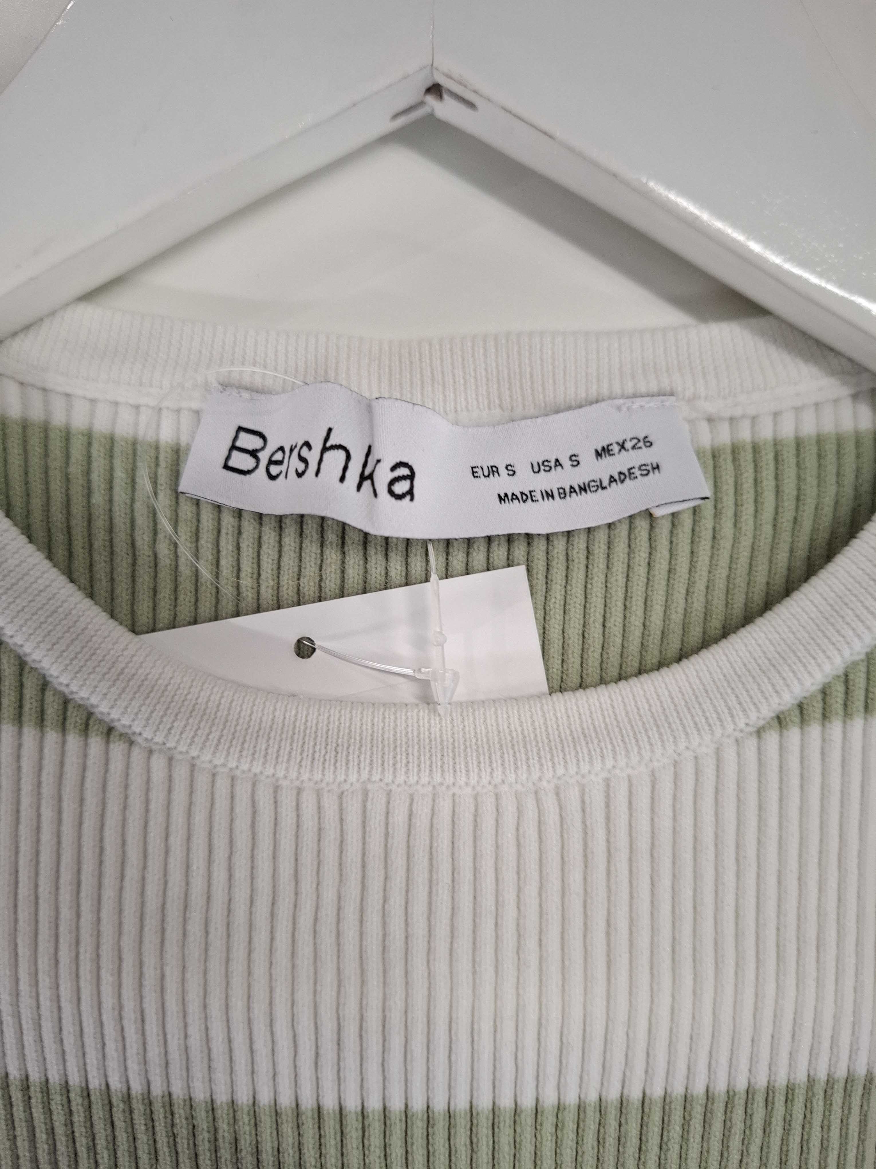 Maiou Crop Top Bershka Femei - S