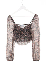 Bluza Cropped Amisu Femei - L