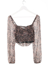 Bluza Cropped Amisu Femei - L