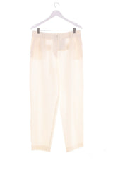 Pantaloni din in Zara Femei - M