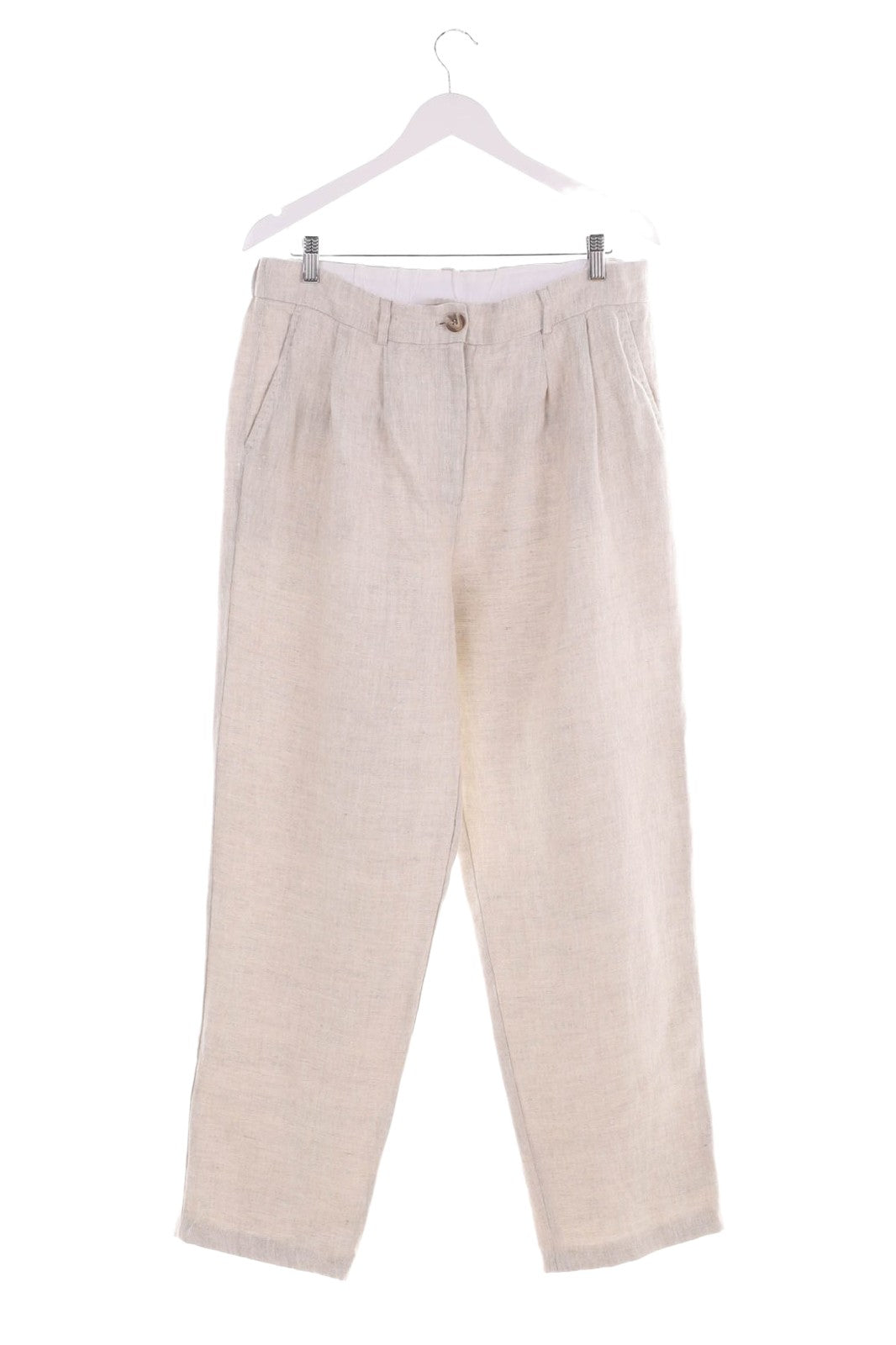 Pantaloni din in Mos Mosh Femei - L