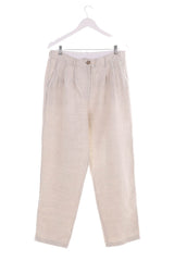 Pantaloni din in Mos Mosh Femei - L