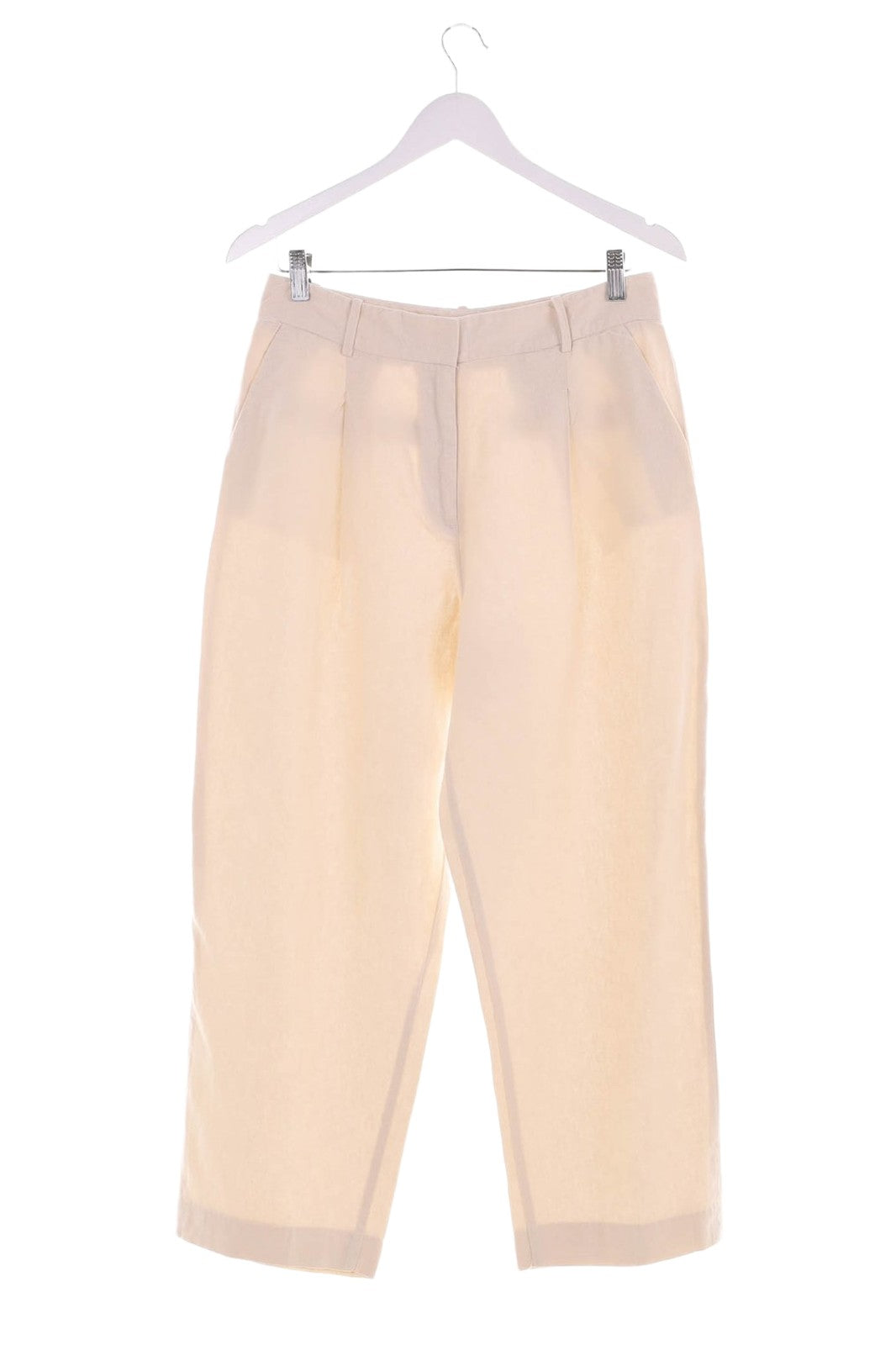 Pantaloni din in Zara Femei - M