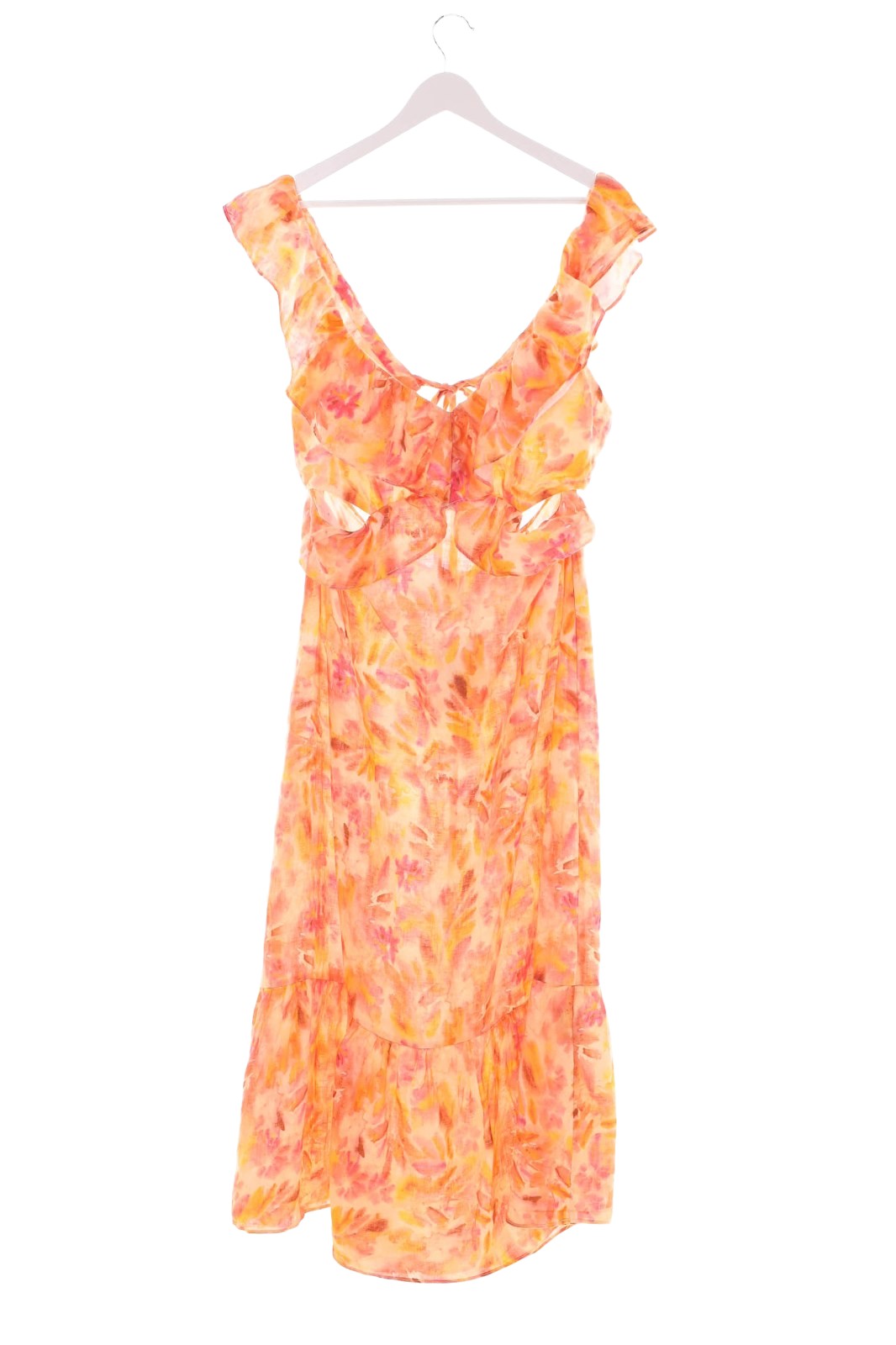 Rochie din in Zara Femei - XXL