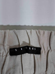 Pantaloni Sisley Femei din in - L