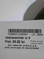 Pantaloni din in Navyboot Bărbați - L