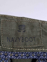 Pantaloni din in Navyboot Bărbați - L