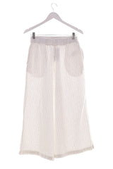 Pantaloni din in Chicoree Femei - M
