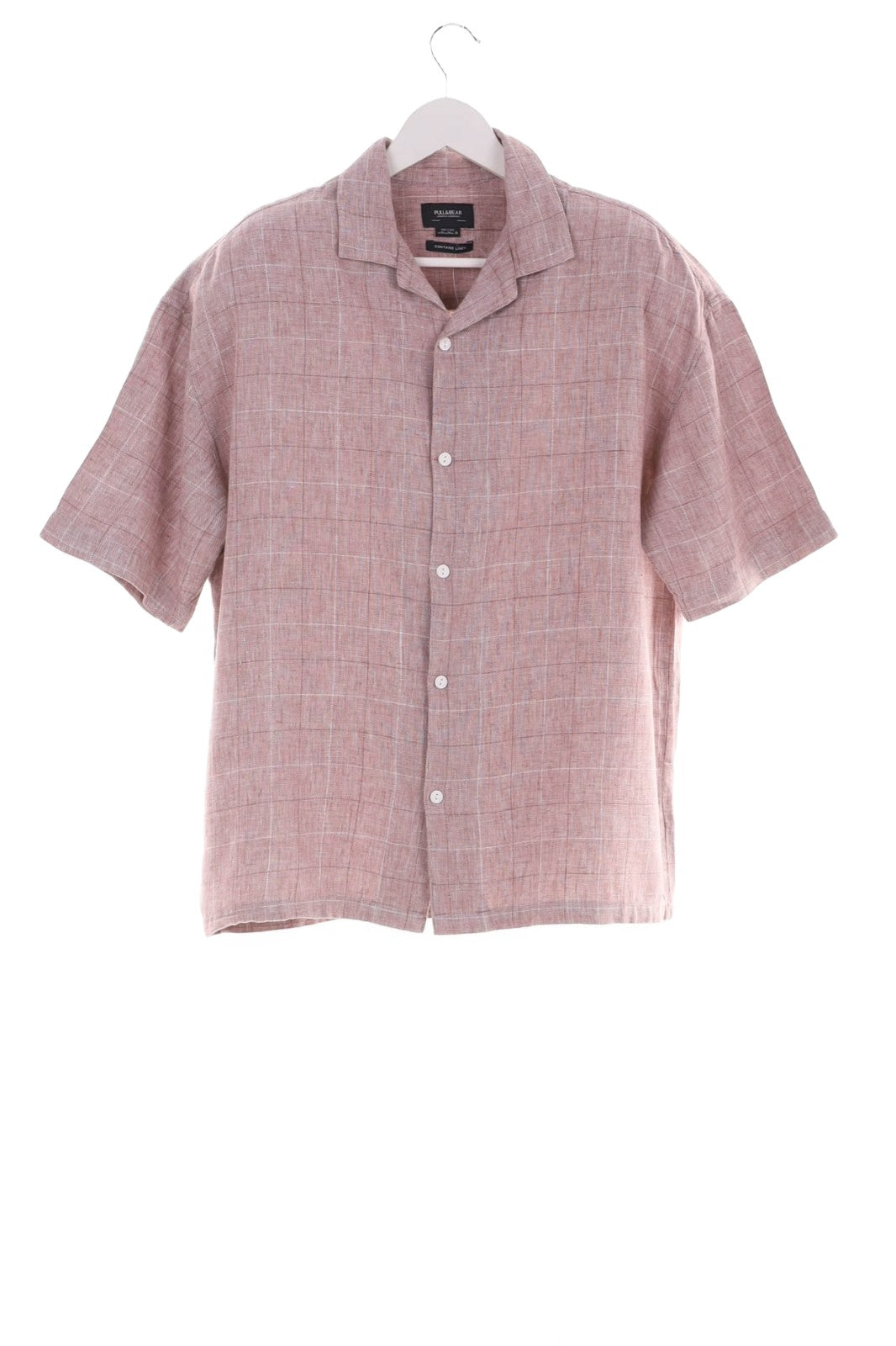 Cămașă din in Pull&Bear Femei - M