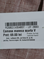 Cămașă din in Pull&Bear Femei - M