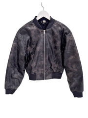 Geacă bomber H&m din piele ecologică Femei - XXS