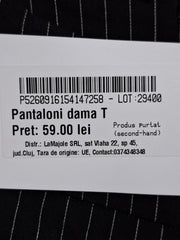 Pantaloni Zebra Femei - L