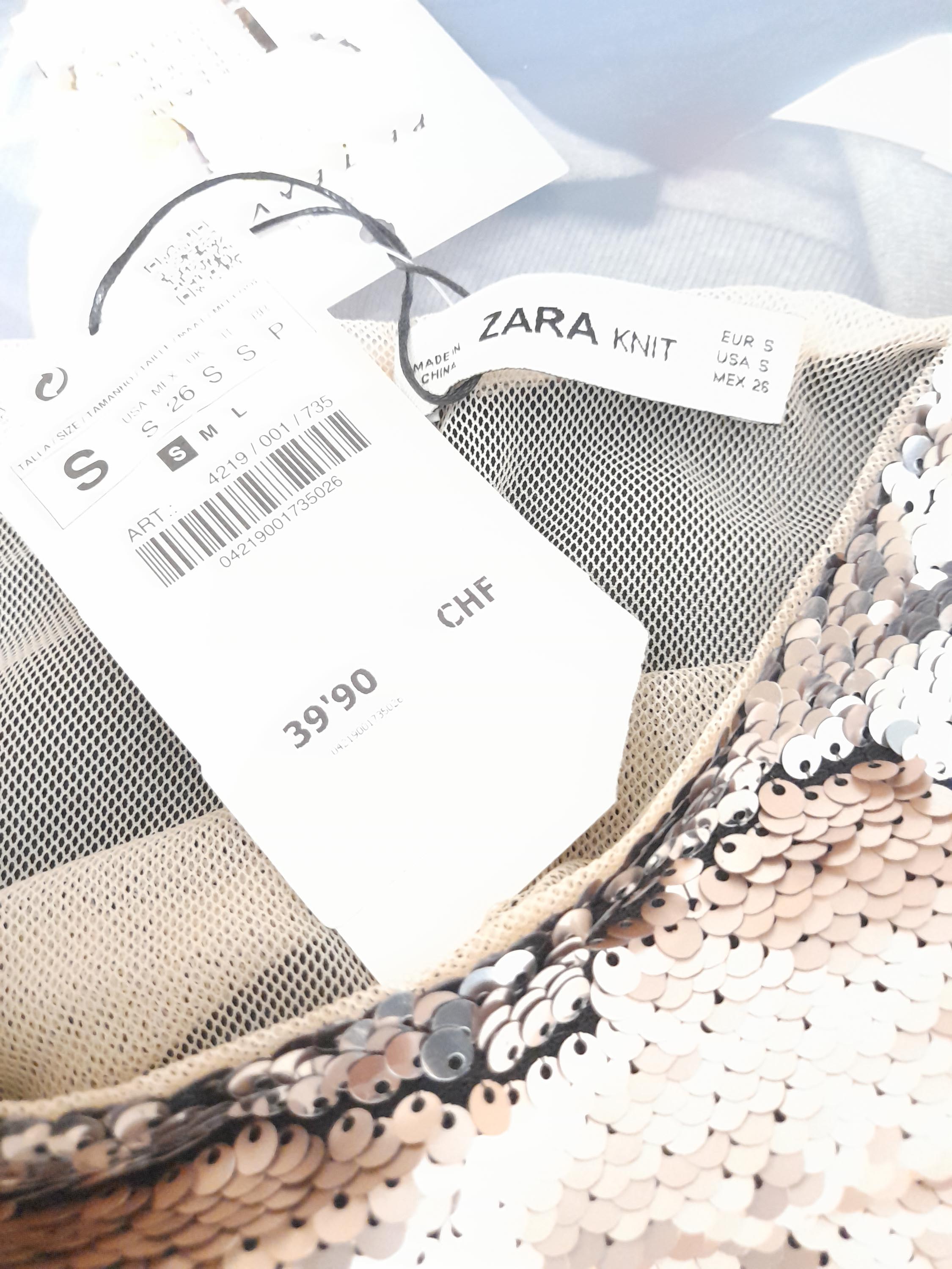Maiou Zara Femei - S -Nou Cu Eticheta