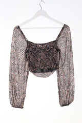 Bluza Crop Top Amisu Femei - M