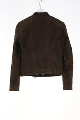 Jacheta Gestuz Din Piele Femei - XS