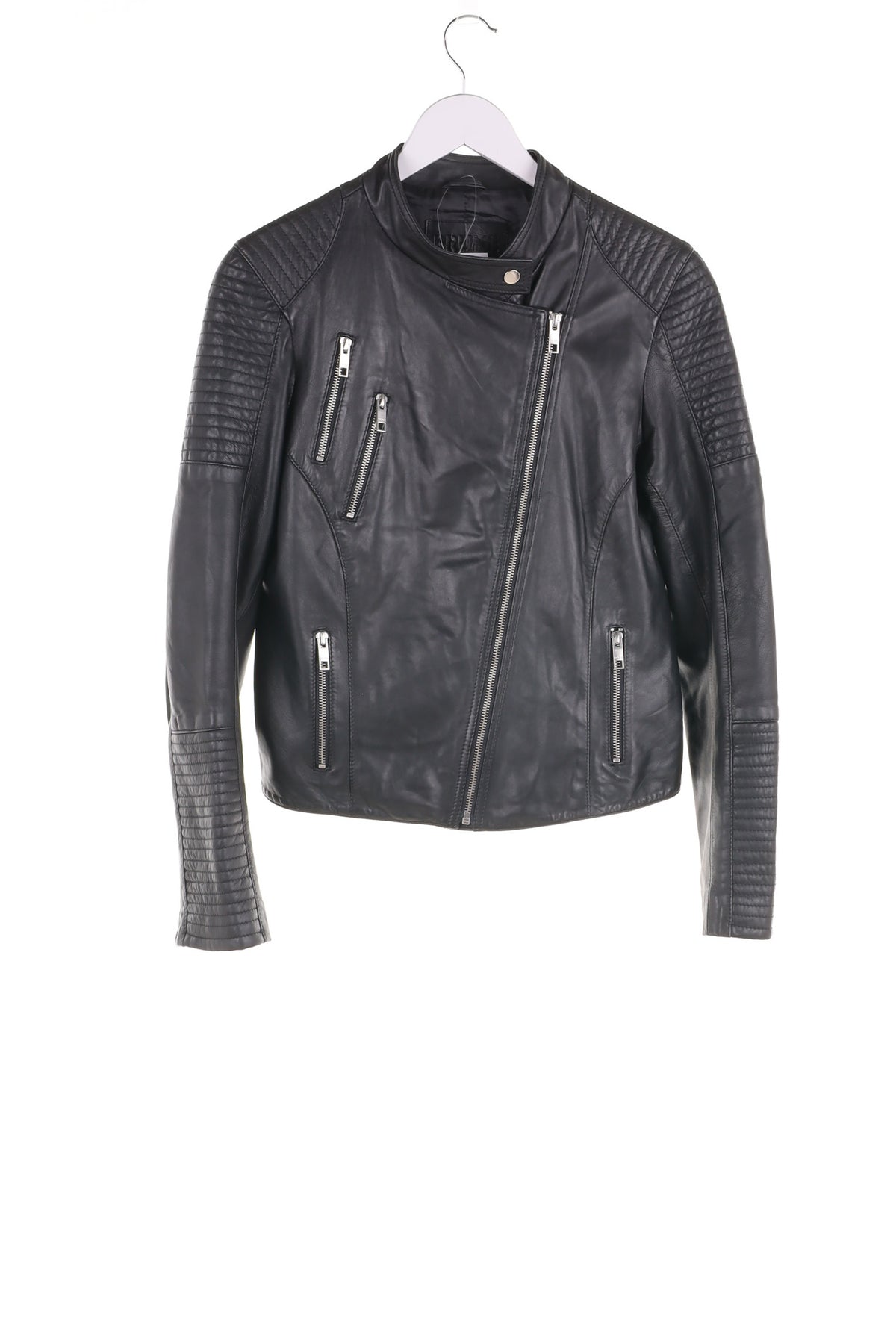 Jacheta Prune din piele Femei - M