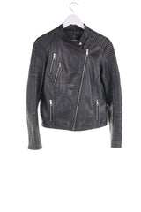 Jacheta Prune din piele Femei - M