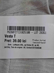 Vestă din amestec de in Reserved Femei - S