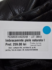 Jachetă din piele Etherwear Bărbați - XXL