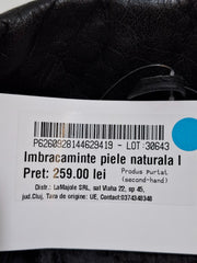 Jachetă din piele Mdk Bărbați - M
